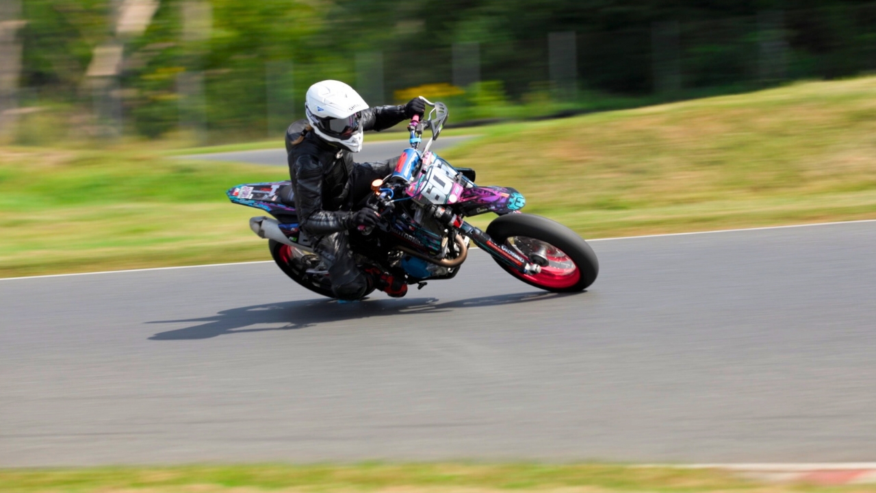 Supermoto rider promo